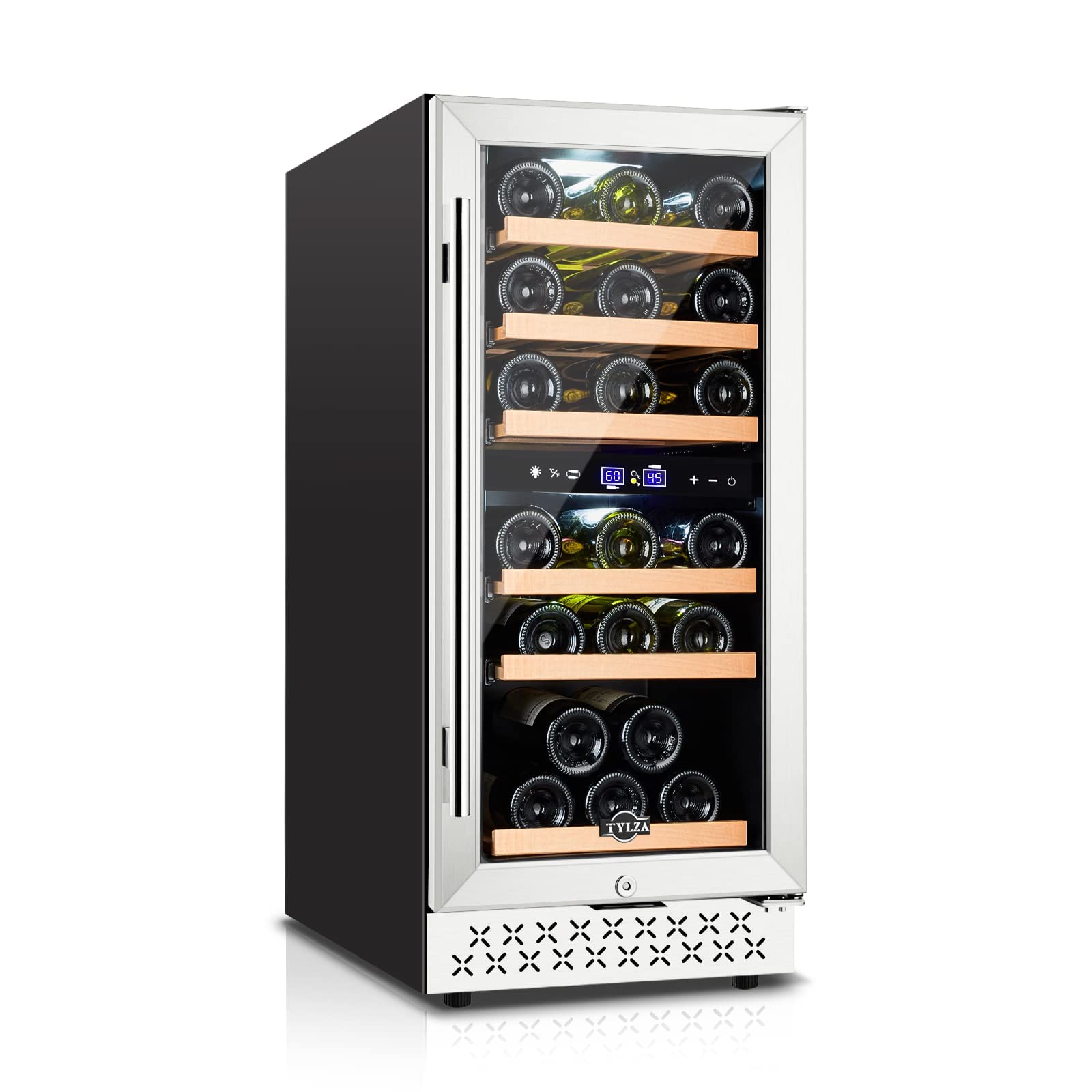 Tylza 15 Inch Dual Zone Wine Fridge