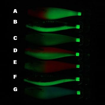 95mm Luminescent Squid Simulation Squid Hard Baits Attracting Artificial Baits Fishing Hook for Sea Angling Glow Shrimp Lures