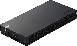 ロジテックダイレクト USB4 SSD 外付け 2TB USB 40Gbps 対応 R:3,650MB/s W:3,800MB/s Type-C 温度検知ファン PS5 動作確認済 Mac iPad Pro Windows11 ポータブル LMD-PBT020U4CBK