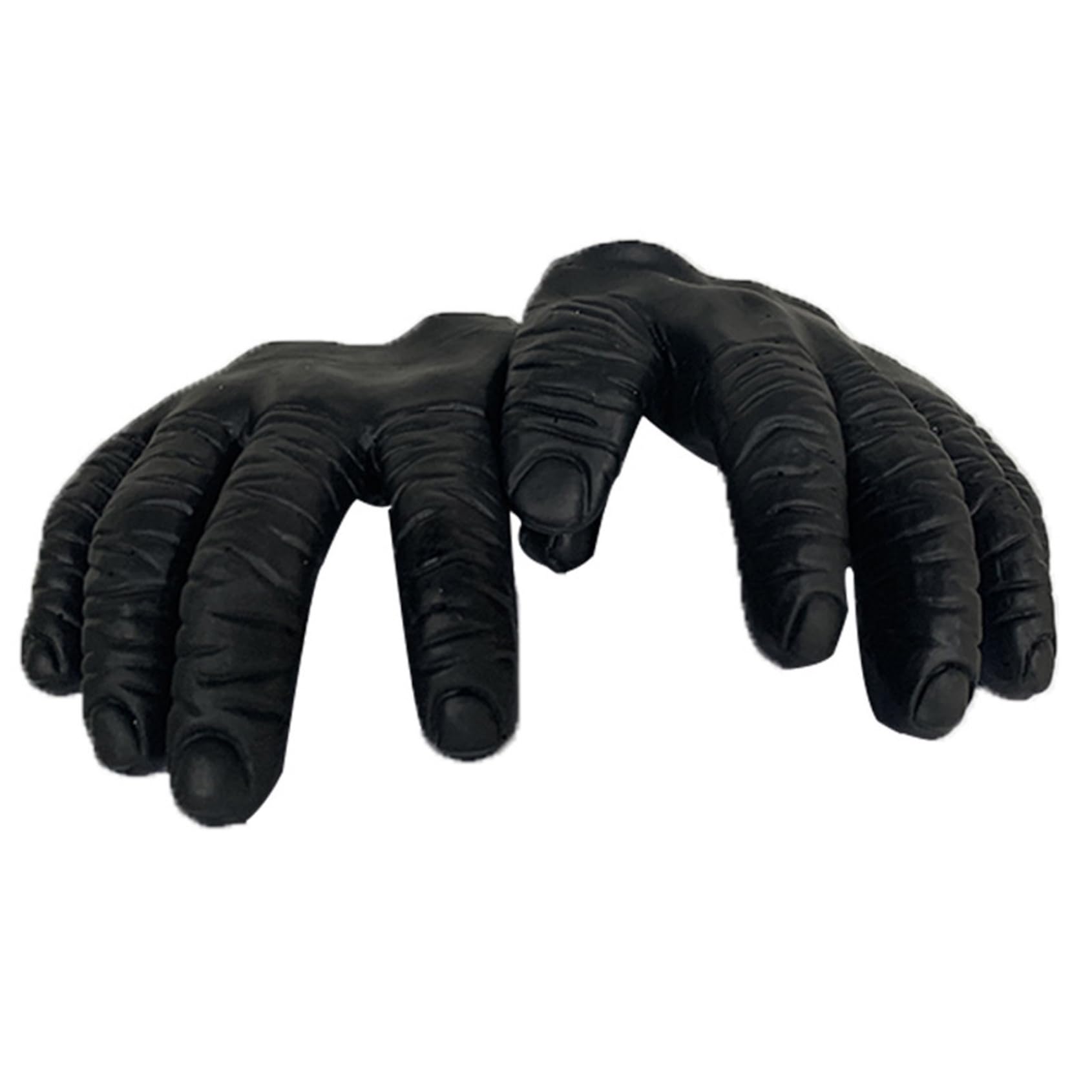 Rswnyirn Halloween Werewolf Gloves Hairy Animal Claws Gloves for Men Women Cosplay Party Costume Gorilla One Size