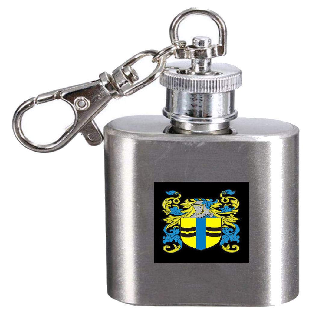 Flasque Vandersluys écusson Kerying gravé 28,3 ml pour spiritueux
