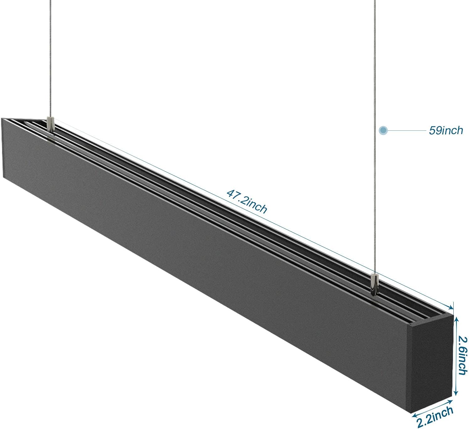 Dimensions of Barrina LED Linear Light