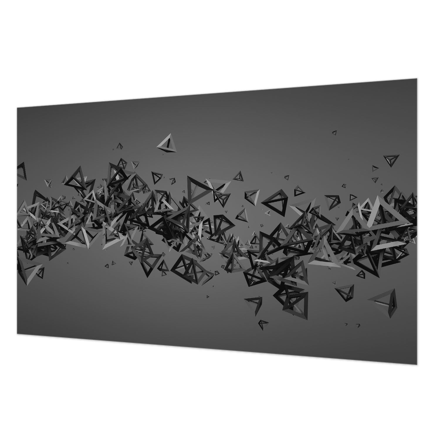 Papier peint panoramique abstrait pour une chambre moderne et un salon chaleureux