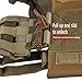 LIVANS Quick Release Buckle Set, Molle Side Belt Cummerbund Fast Fit Buckle Set Single Point Quick Release Assembly
