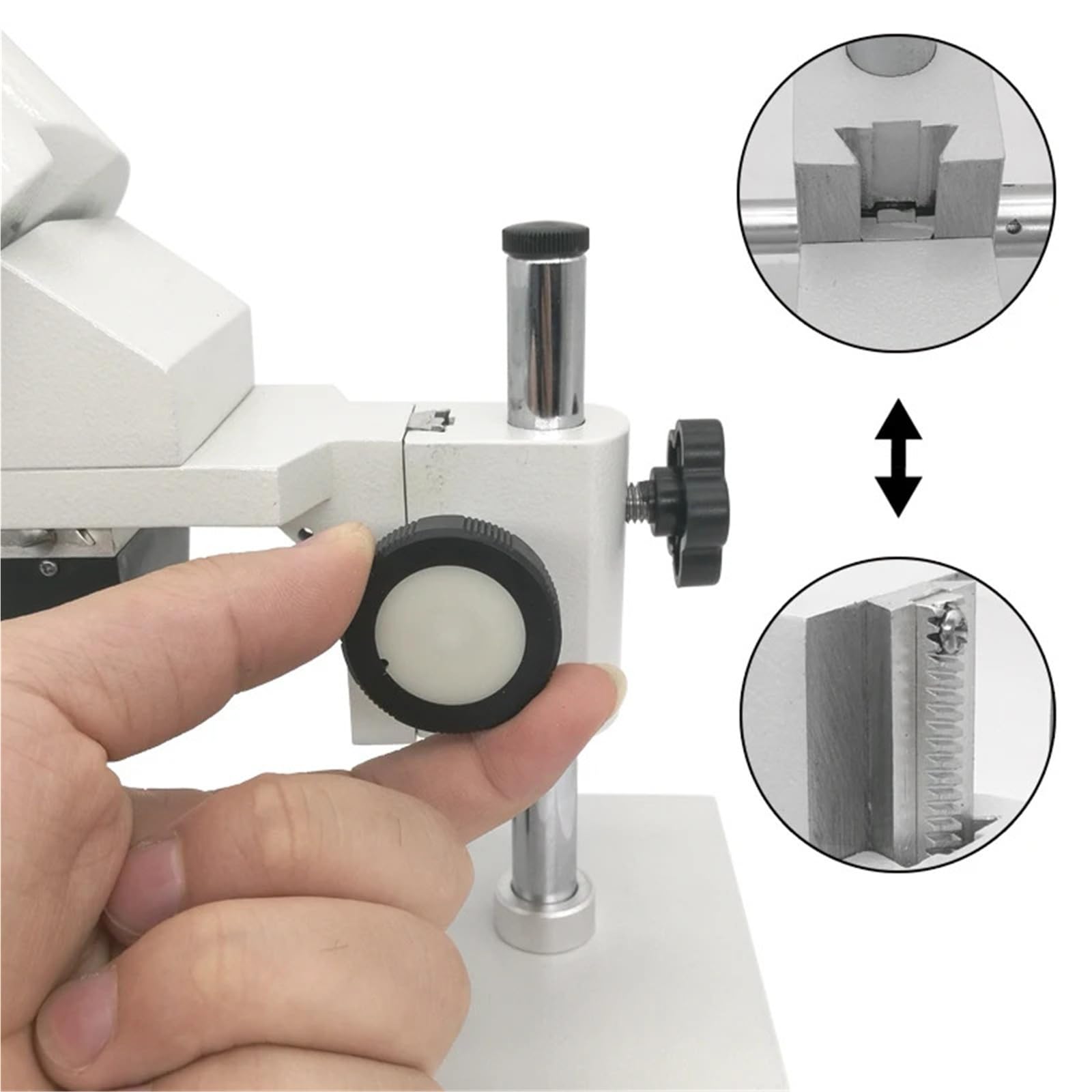 Microscopio Digital. Microscopio Estéreo Binocular para Soldadura Industrial .Portátil