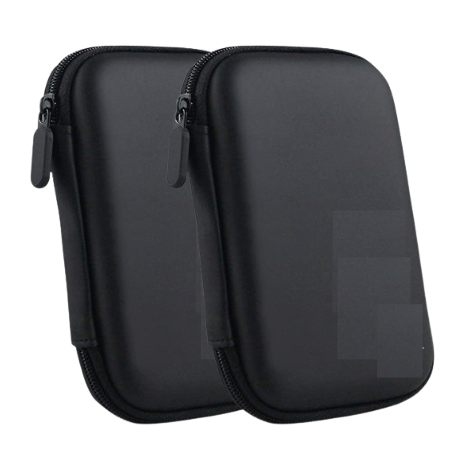 HDD Case Hard Disk Cover SSD Pouch (Black) Pack of 2-image-45