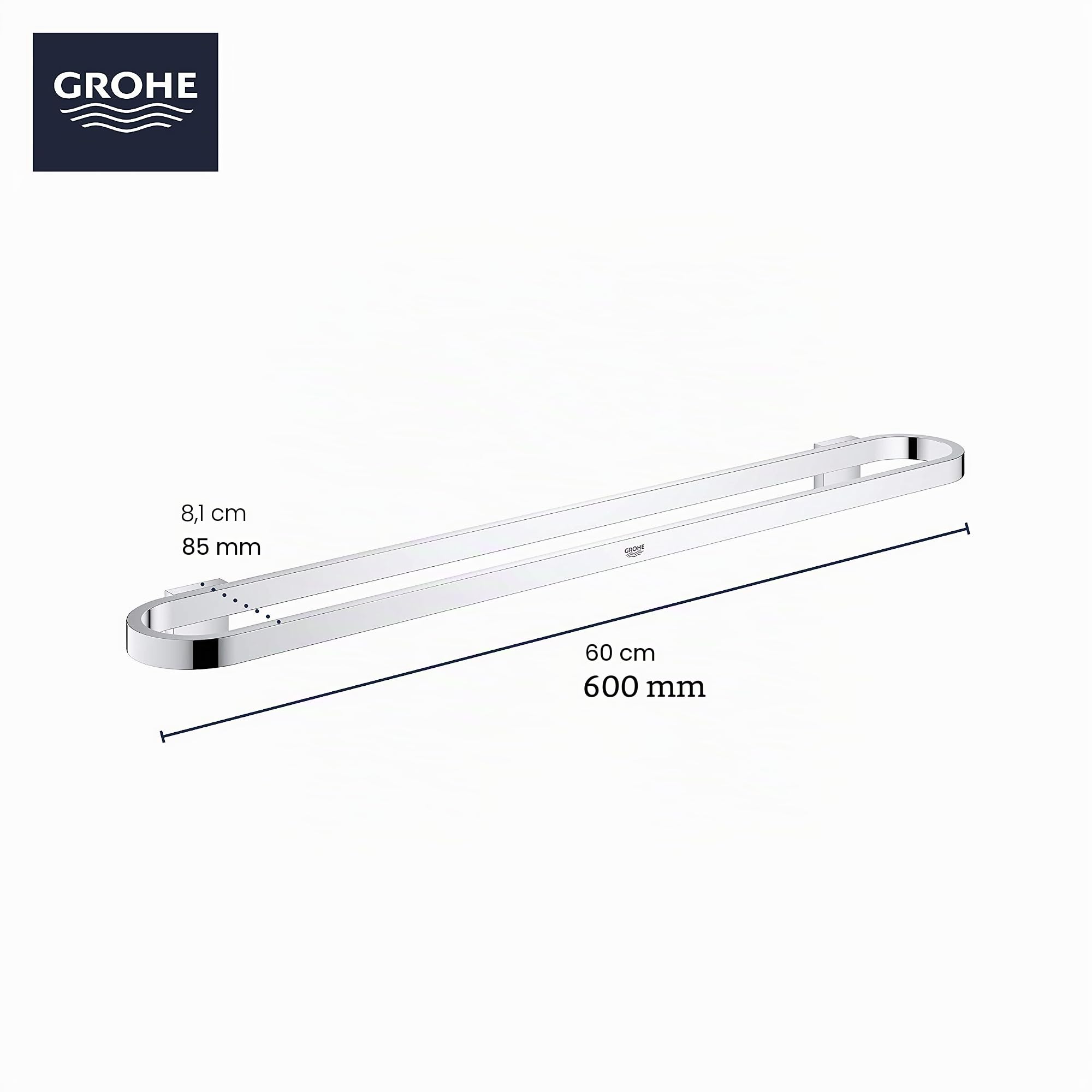 Grohe Selection - Toallero, acabado cromado (Ref.41056000)