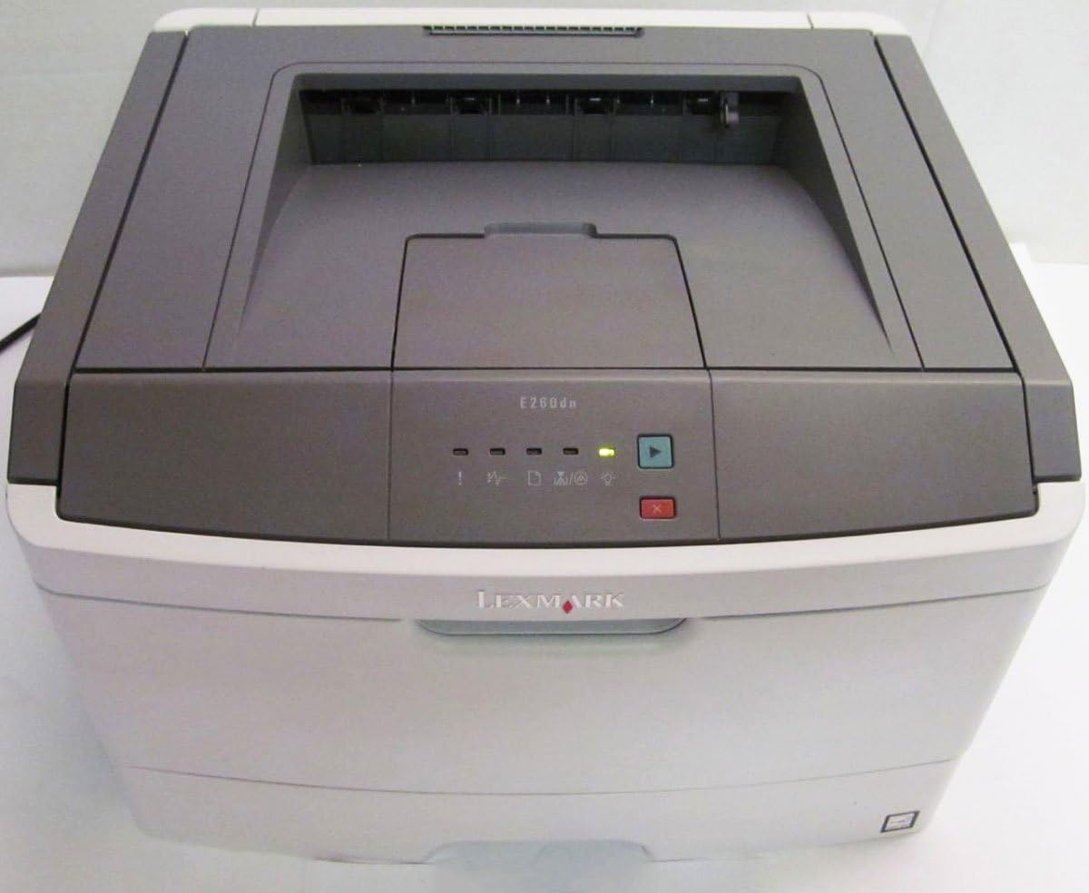 Amazon.com: Impresora láser Lexmark E260D E260 34S0100 reacondicionada  certificada con tambor de tóner y garantía de 90 días : Productos de Oficina