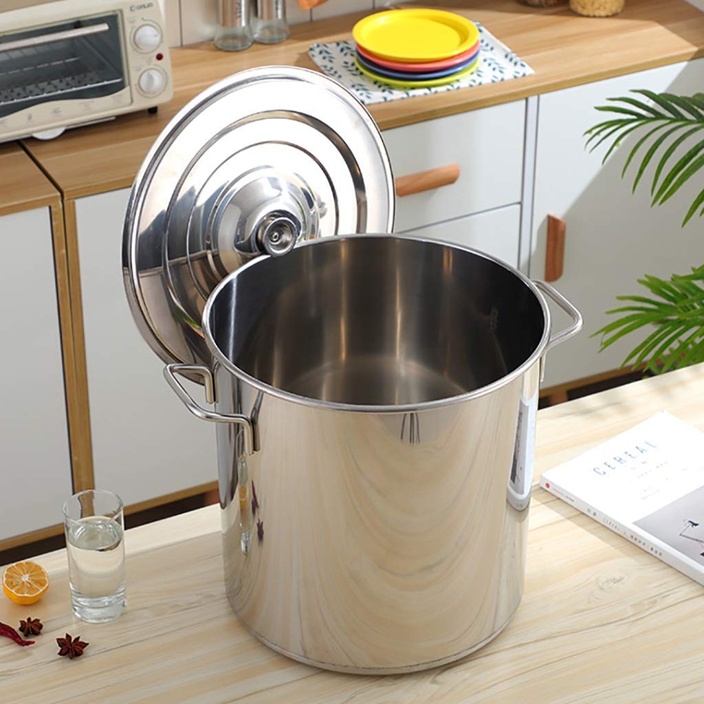 Amazon｜ステンレス鍋 (40 * 40CM)｜寸胴鍋 オンライン通販