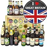 I love Great Britain/Geschenkidee England / 24 Biere aus aller Welt und D/Bier Adventskalender
