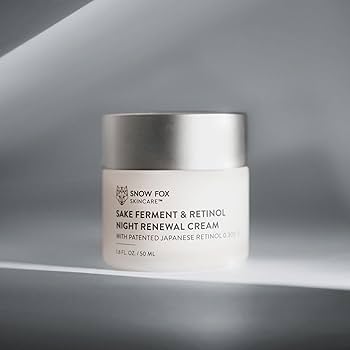 Amazon.com: Snow Fox Skincare Sake Ferment & 0.30% Retinol Night