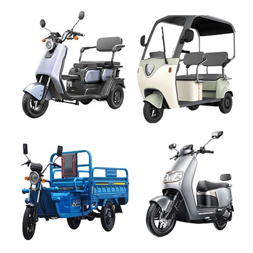 Batería de Motocicleta de 60 V, batería de Litio con Cargador.