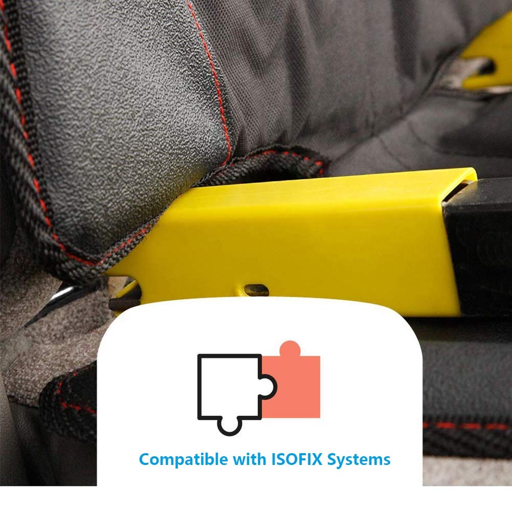 Protectores Asientos Coche para Asientos Infantiles, Cubierta de Asiento de Automóvil Universal Compatible con ISOFIX, Almohadilla de Asiento Infantil Antideslizante de Fácil Limpieza
