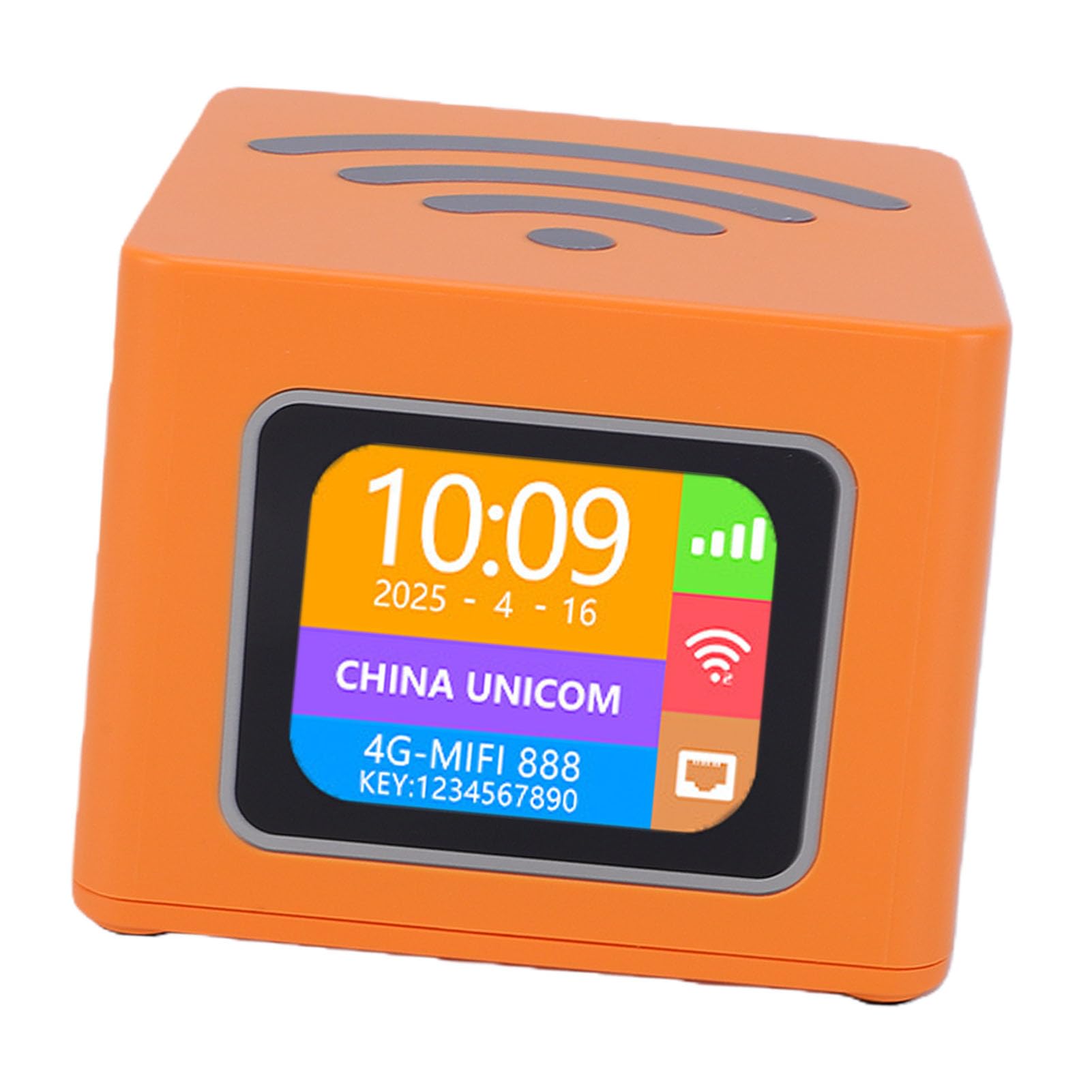 Kompakter 4G-LTE-WLAN-Router mit Langer Akkulaufzeit, Unterstützt 32 Geräte für Reisen und den Einsatz Im Freien