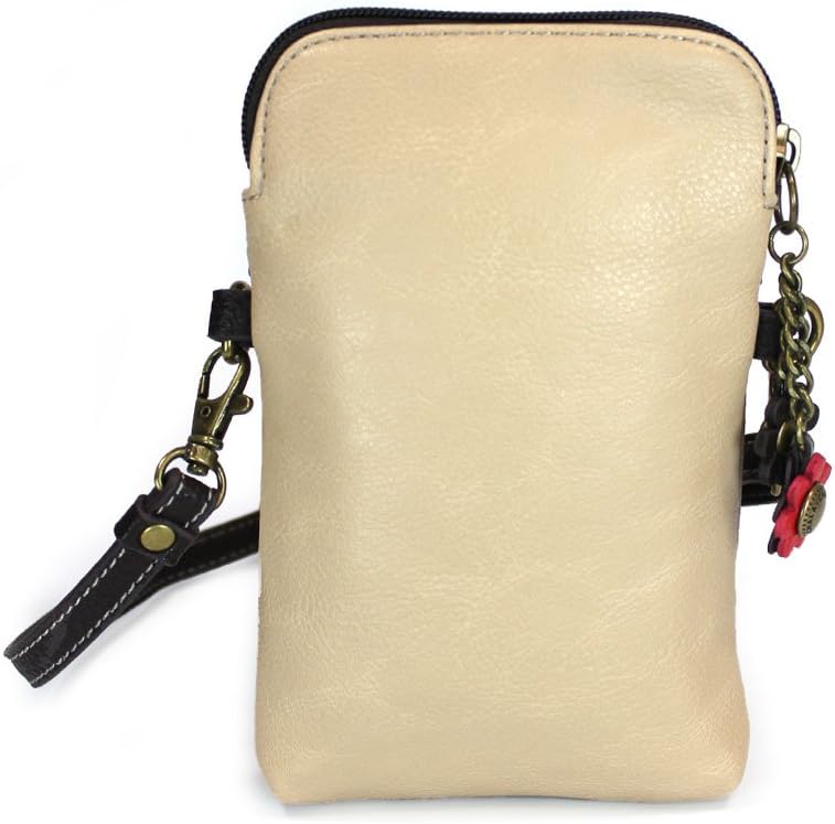 CHALA Garden Animal Collection Cell Phone Crossbody Purse-Women PU Leather/Canvas Multicolor Handbag with Adjustable Strap - Image 3