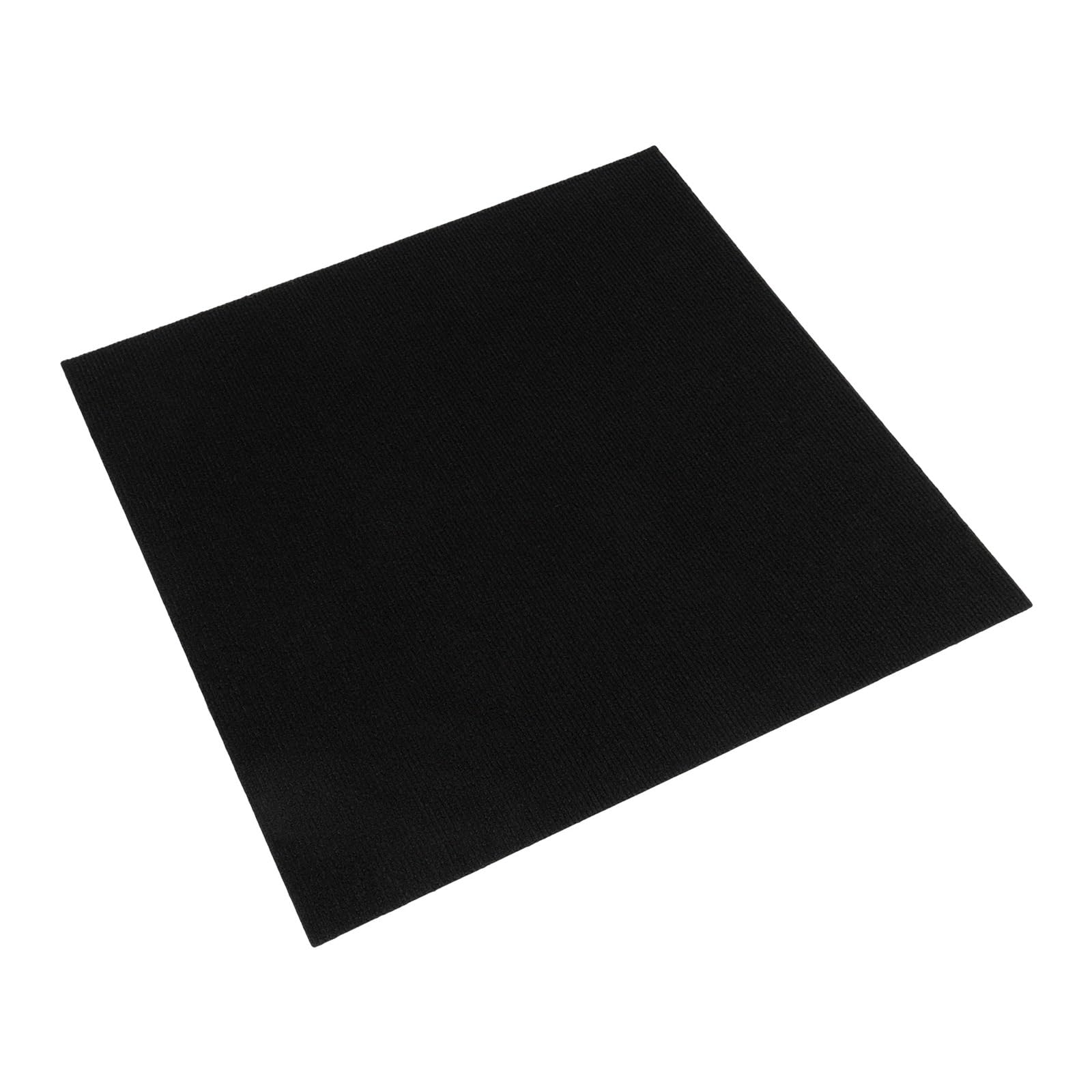 teppichfliesen selbstklebend 24" X Abziehen und Aufkleben Teppichfliesen 15 Stück Gewerbe & Heim Geräuschreduzierung Schwarz