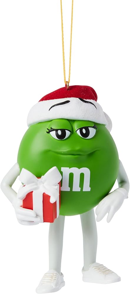 Amazon.co.jp: Department 56 M&M's グリーンキャラクター 吊り
