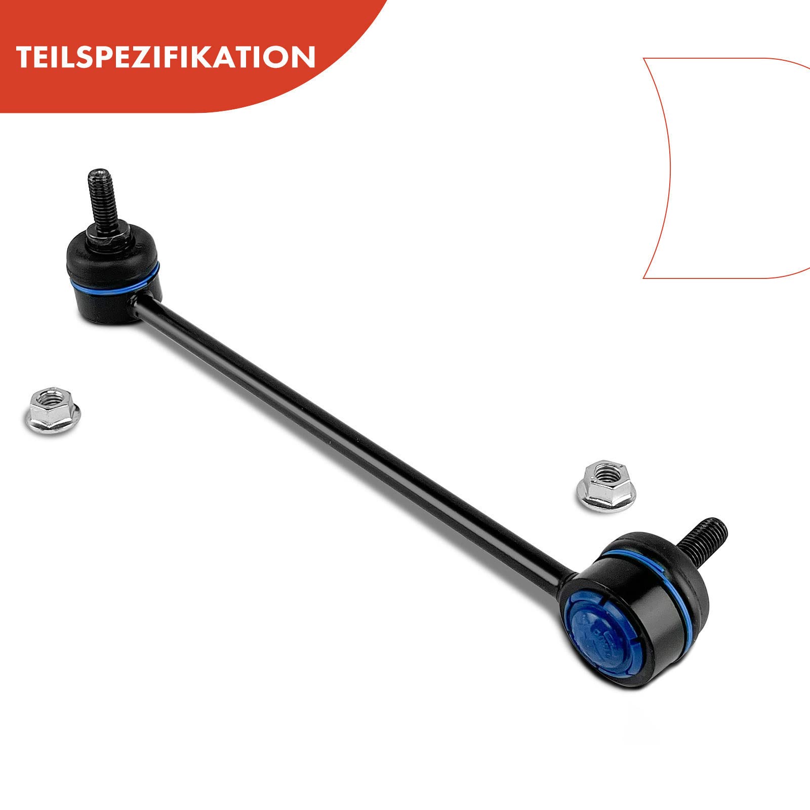 Meyle 2x Original HD Koppelstange Vorderachse Kompatibel mit Yeti 5L 2009-2015 Beetle 2011-2019 Golf V 2003-2009 Jetta III 2004-Heute