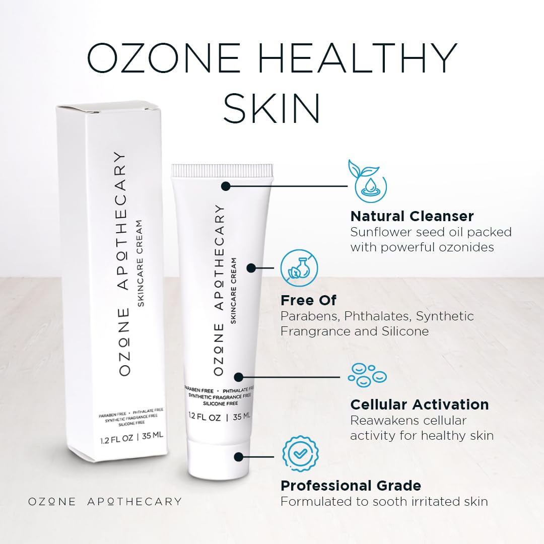 Amazon.com : Ozone Apothecary Ozone Skin Cream | Ozone Oil Infused