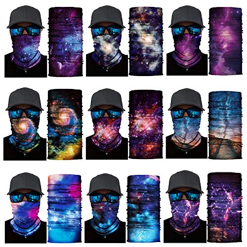 Multipurpose Neck Gaiter,Neck Warmer Balaclava,Bandana Gator Face Mask, Tube Scarf Mask,Headwear, Head Wrap, Headband For Men Women Boys Girls,Sport Scarf,Sweatband For Fishing, Hiking, Motorcycling #TOP1