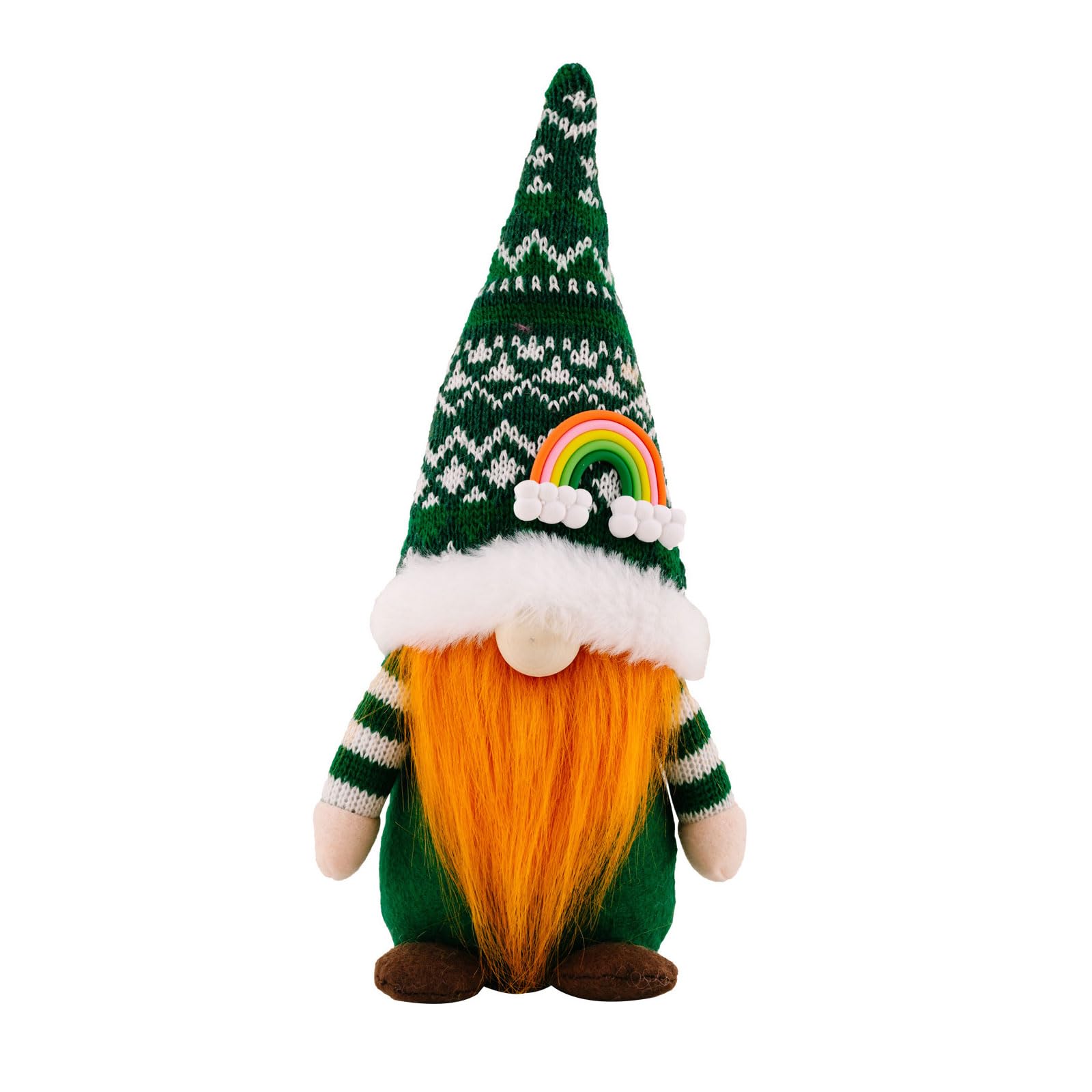 HZBB Patricks Day Gnomes Irish Leprechaun Tomtes Plush Scandinavian Nisse Dwarfs Home Tiered Tray Decoration Patricks Day Gnomes Plush