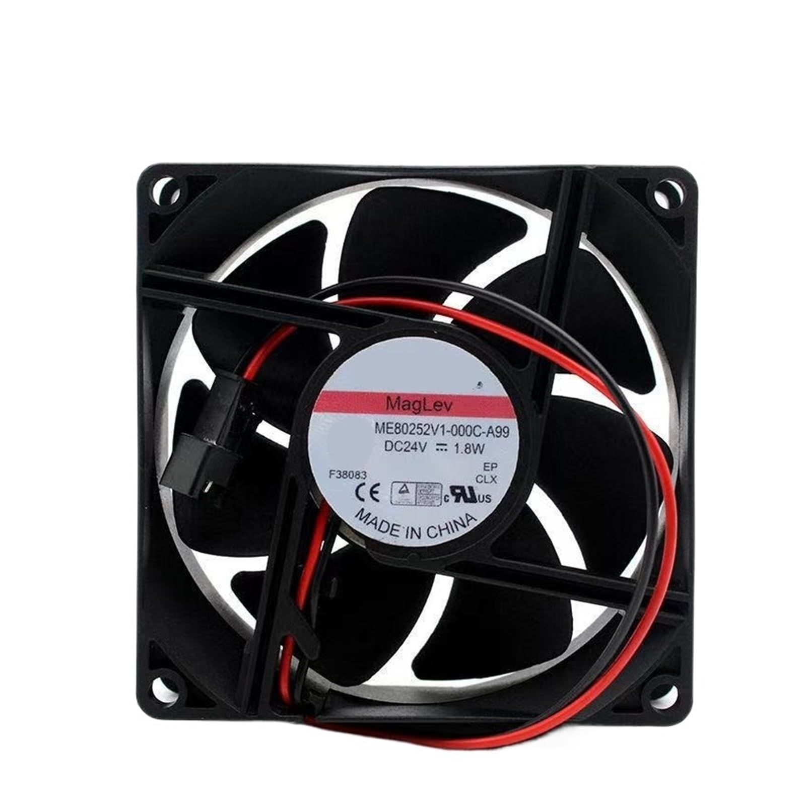 ME80252V1-000C-A99 80x80x25mm DC 24V 1.8W Ventilador de refrigeración 41CFM