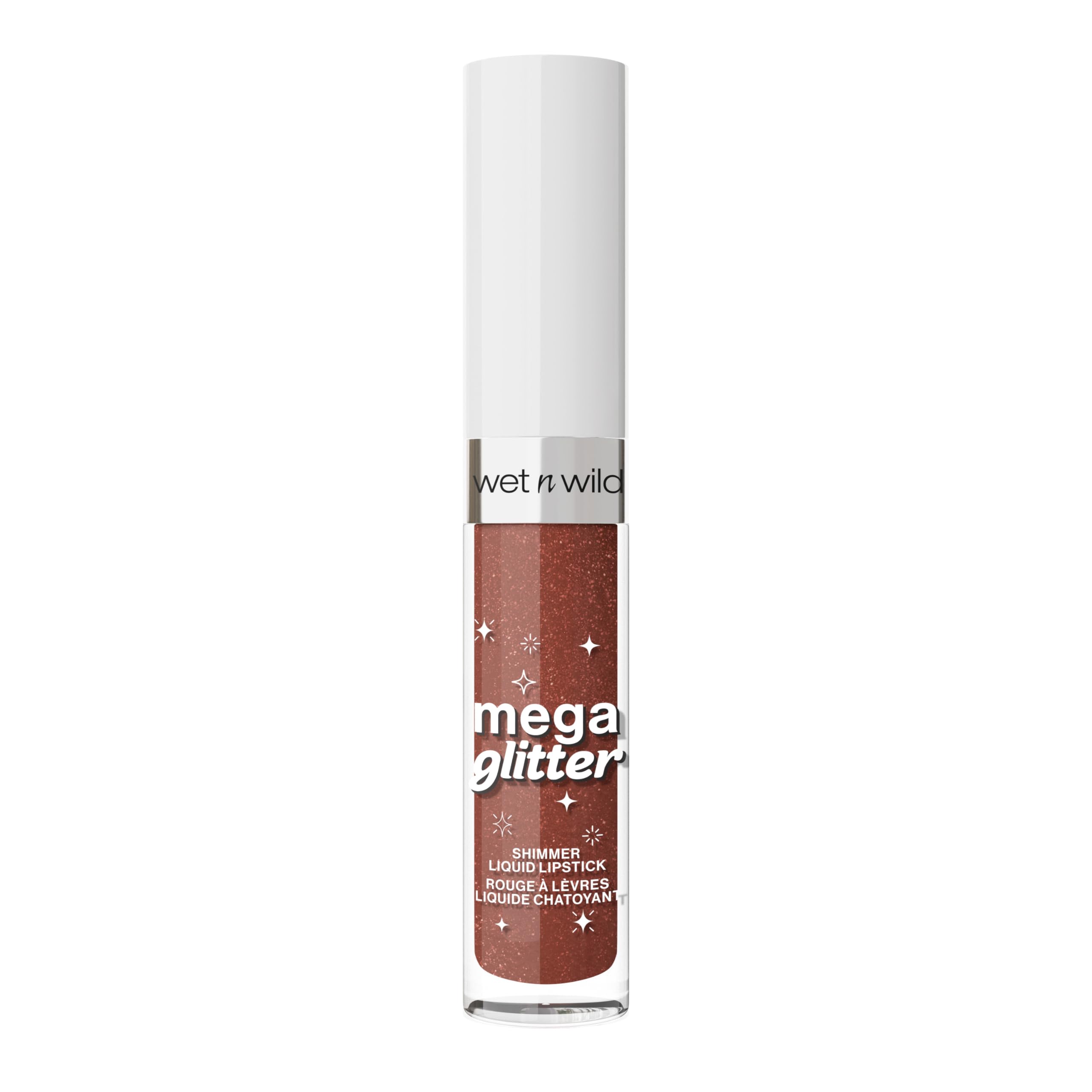 Wet n Wild Mega Glitter Shimmer Liquid Lipstick, Matte-to-Glitter Finish - Image 2