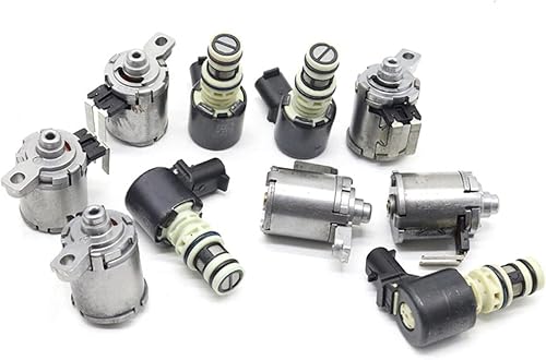 Miniatura 4 de 10PCS OEM Transmission Solenoid Valve Kit QR640AHA M11 Compatible With Ssangyong Korando 6 Speed Compatible With Geely Gearbox Replacement Part