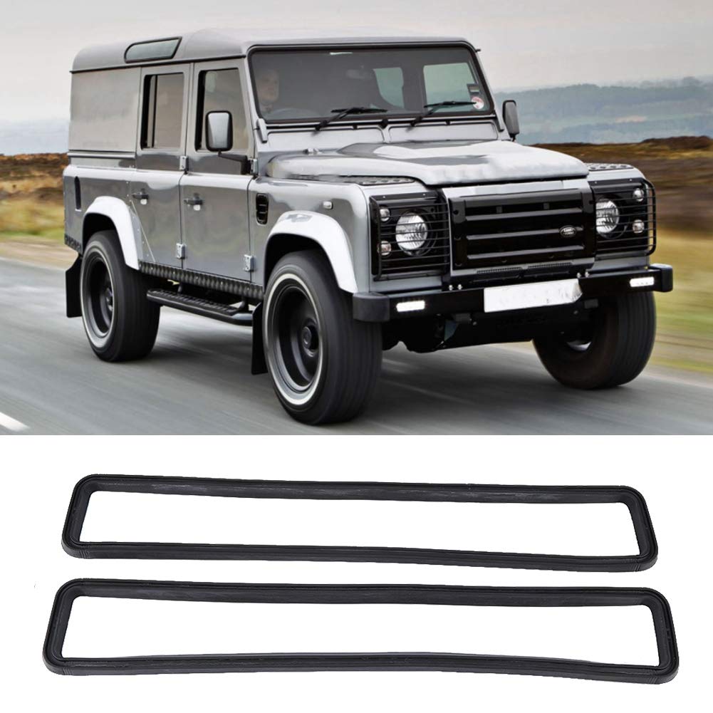 MUC4299, 1 paire de bandes d'étanchéité pour voiture, résistantes à l'usure, bandes d'étanchéité pour cloison d'aération de cloison, installation simple, haute ténacité pour automobile
