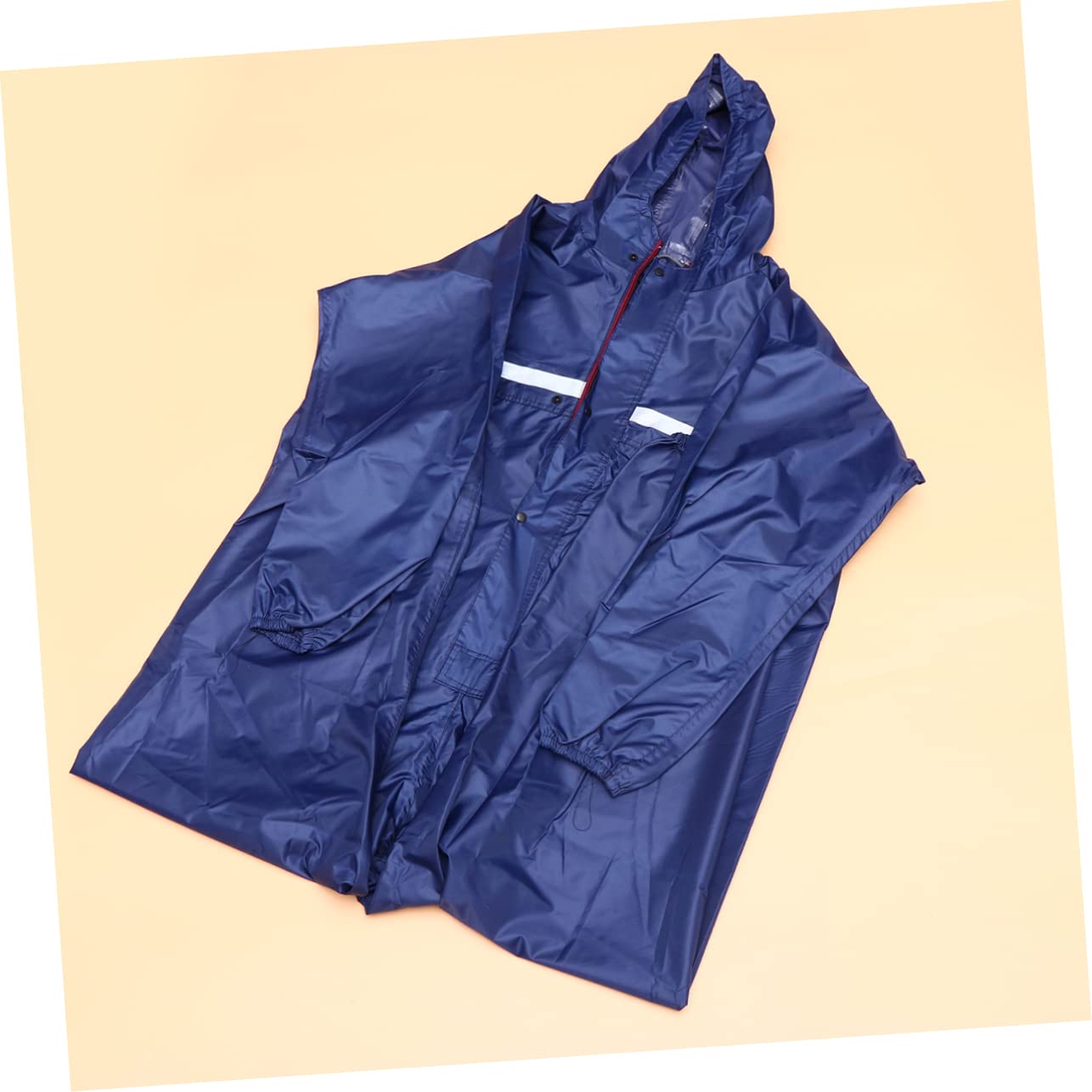 Healvian 1pezzi Giacca Antistatica e Antipioggia per Abiti da Lavoro Professionali Cappotto Monopezzo da Lavoro Uniforme con Berretto Resistente