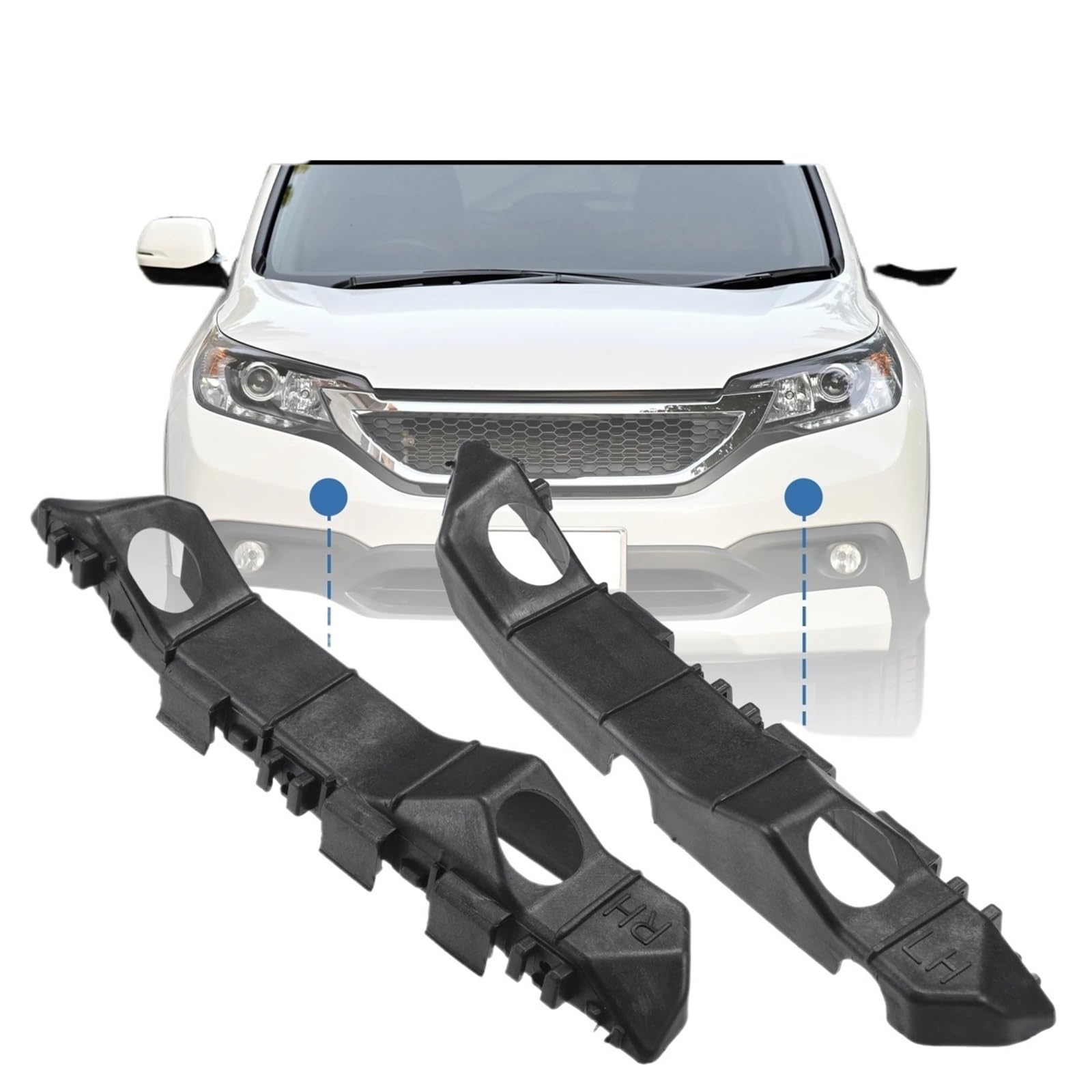 Staffa Paraurti Anteriore Sinistra E Destra Per Kia Picanto 2012 865131Y000 865141Y000 Paraurti Staffa Di Supporto Lato Sinistro Destro Anteriore Fermo