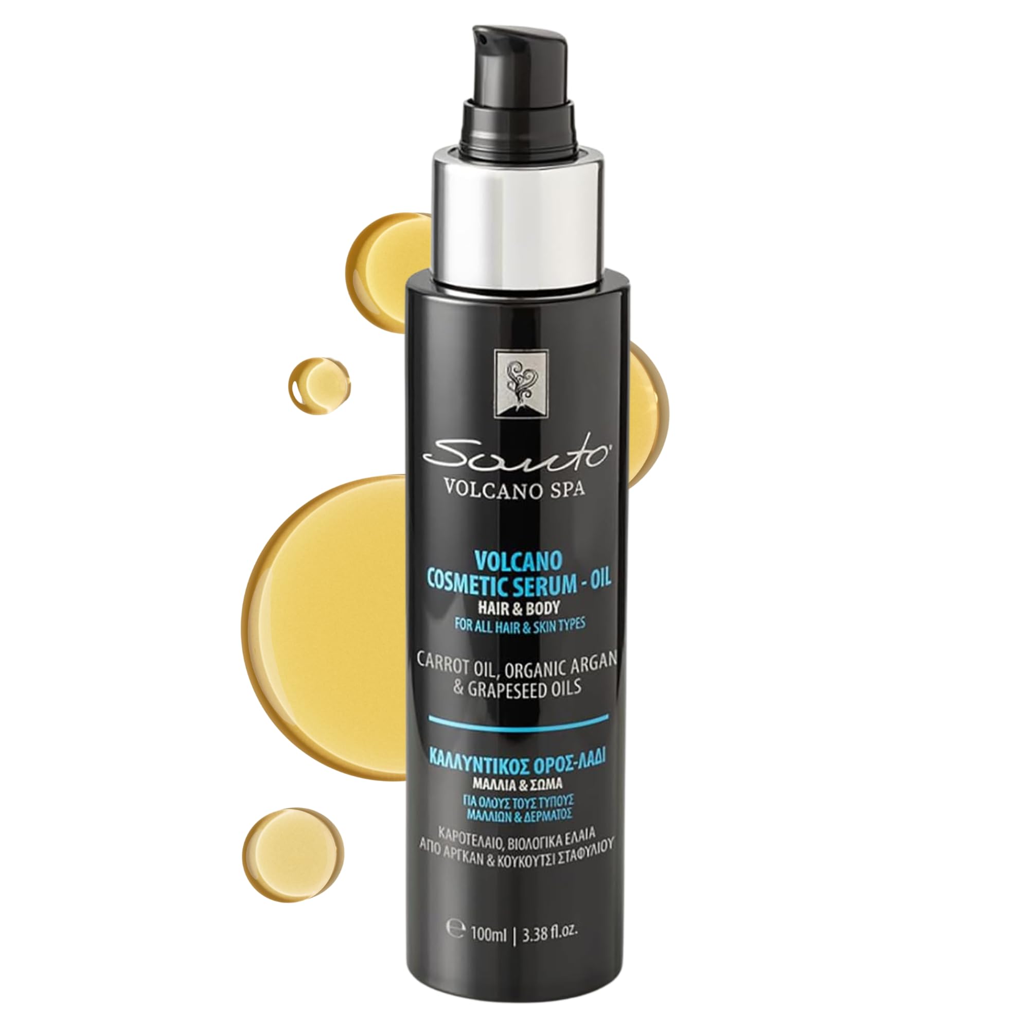 SANTO VOLCANO Huile pour le corps et les cheveux 100 ml