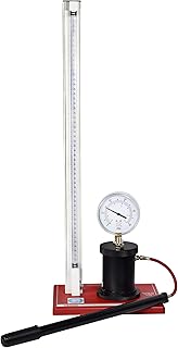 EISCO Premium Boyle's Law Apparatus - Demonstrate Pressure & Volume Relationships of Gas - Includes Pressure Gauge, Column, Reservoir, Hand Pump, Instructions