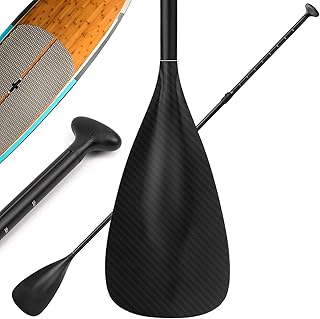 SUP Paddle - 3 Piece Adjustable Paddles - Lightweight Stand-up Paddle Oars for Paddleboard, Adjustable Aluminum Alloy Shaft 68" - 84", for Surfing, Floating, and Water Sports Enjoyment