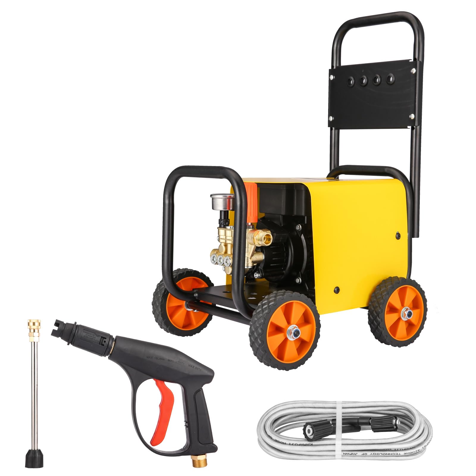 Pressure Washer Car Washer High Water Pressure 3500w, 100-280bar, for Car, Home, and Outdoor Cleaning