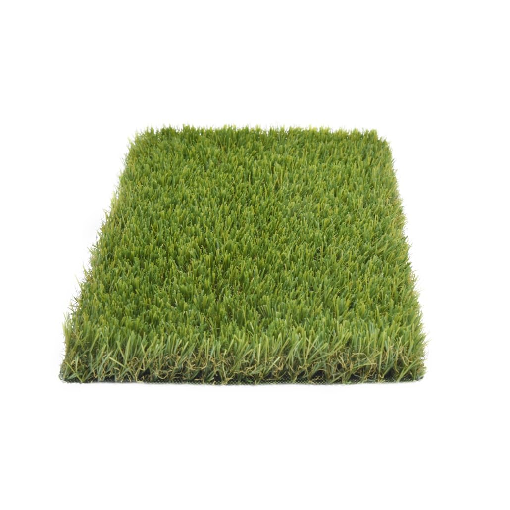 BONERVA Costa Nature Césped Artificial 30 mm 2 x 10 m, Alta Densidad, Rollo para Jardín, Terraza y Balcón Exterior, Aspecto Natural, Bajo Mantenimiento