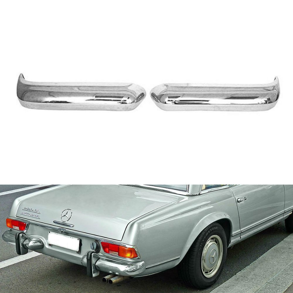 Amazon | W113 230SL 250SL 280SL 63y～71y リアバンパー クロム 