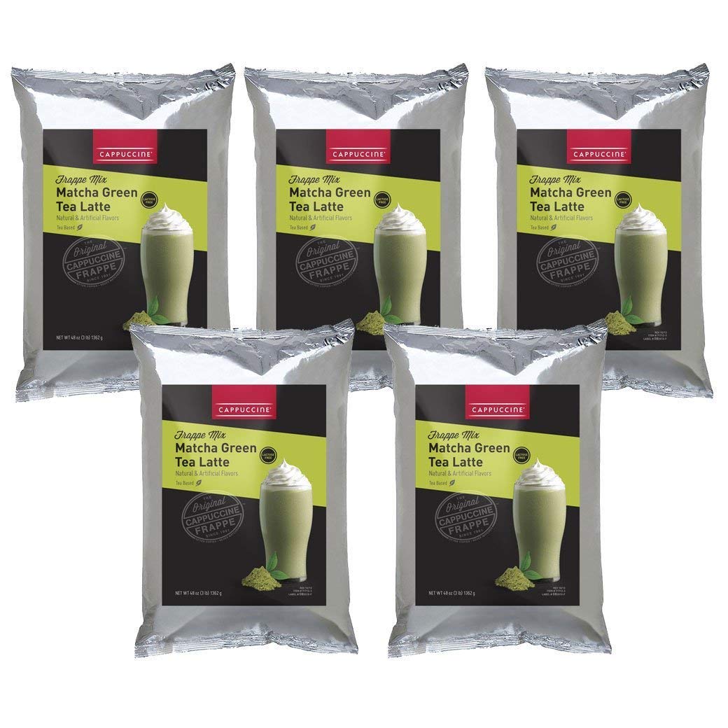 Cappuccine 71799-4 Matcha Green Tea Latte SET OF 5 PER CASE