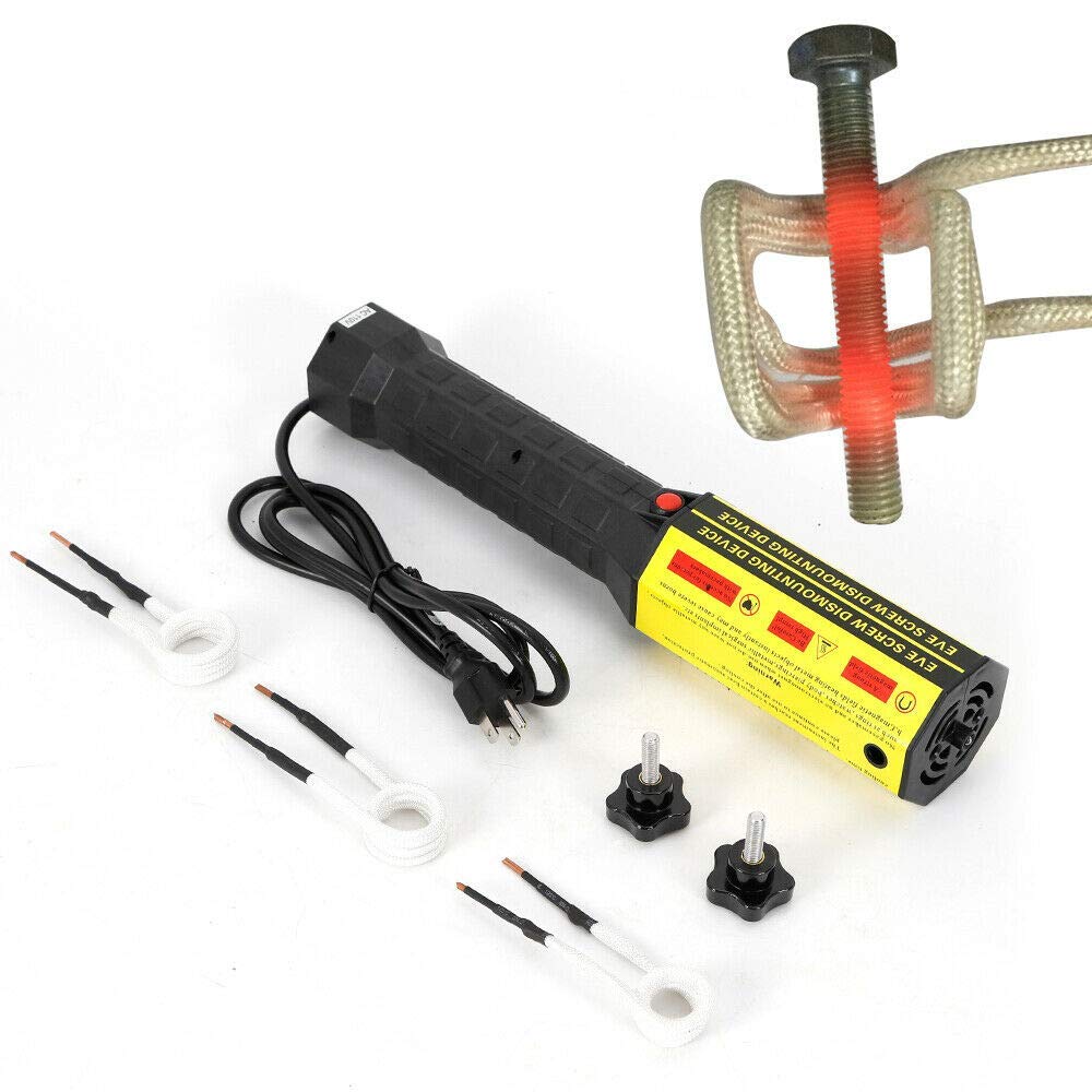Kit de Chauffage par Induction par Induction Magnétique, 1200W Appareil de Chauffage par Induction Magnétique Portatif Outil de Chauffage Automobile sans Flamme