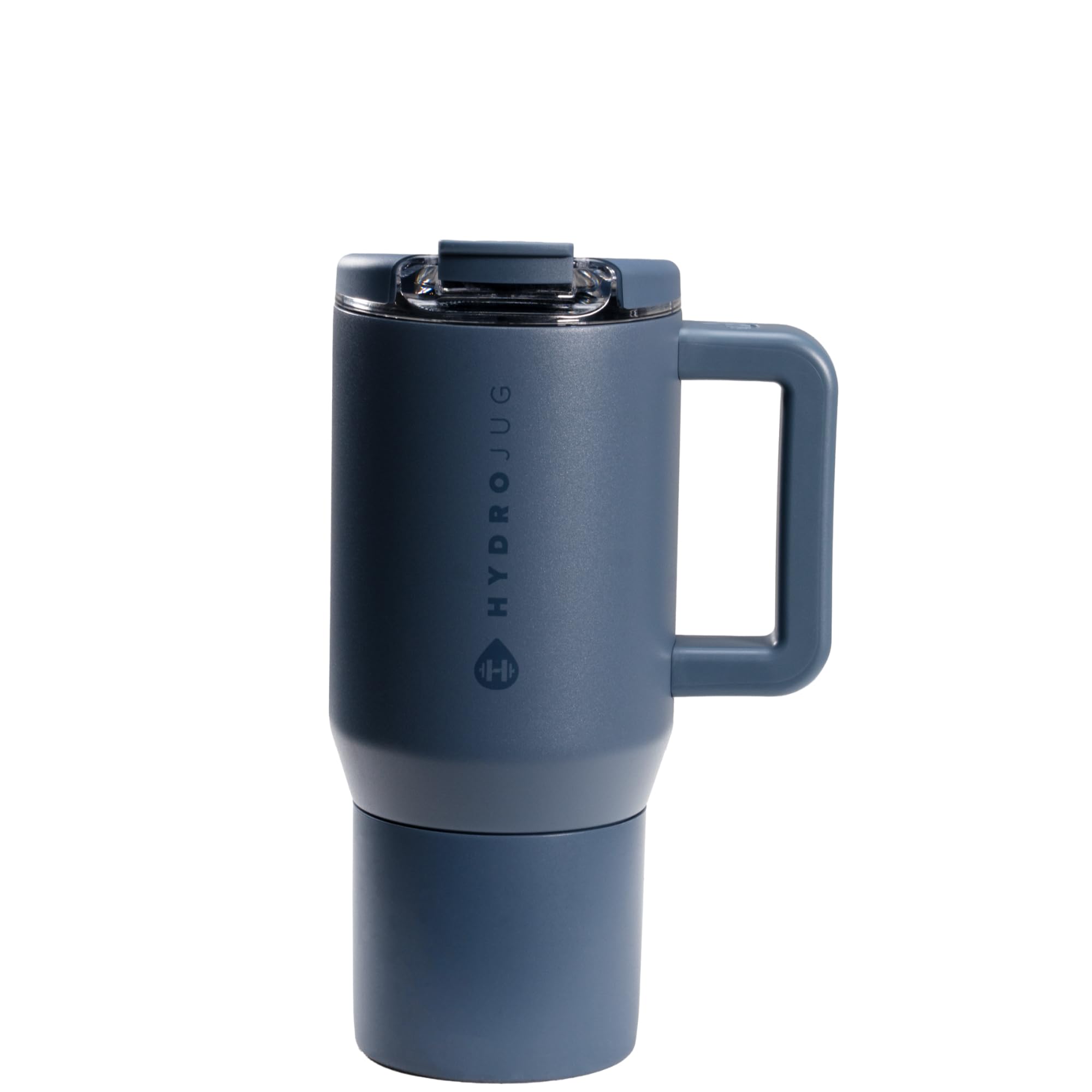 HydroJug Coffee Traveler 20 oz - Leak-Resistant, Ceramic-Lined Insulated Travel Coffee Mug for Hot or Cold Drinks with Flip Lid & Handle, Dishwasher