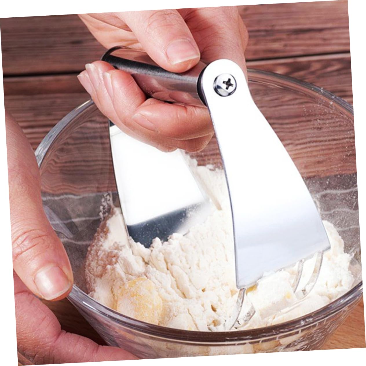 DECHOUS Mixing Flour Cutting Dough Stainless Steel Beater Essential Pastry Tools for Baking