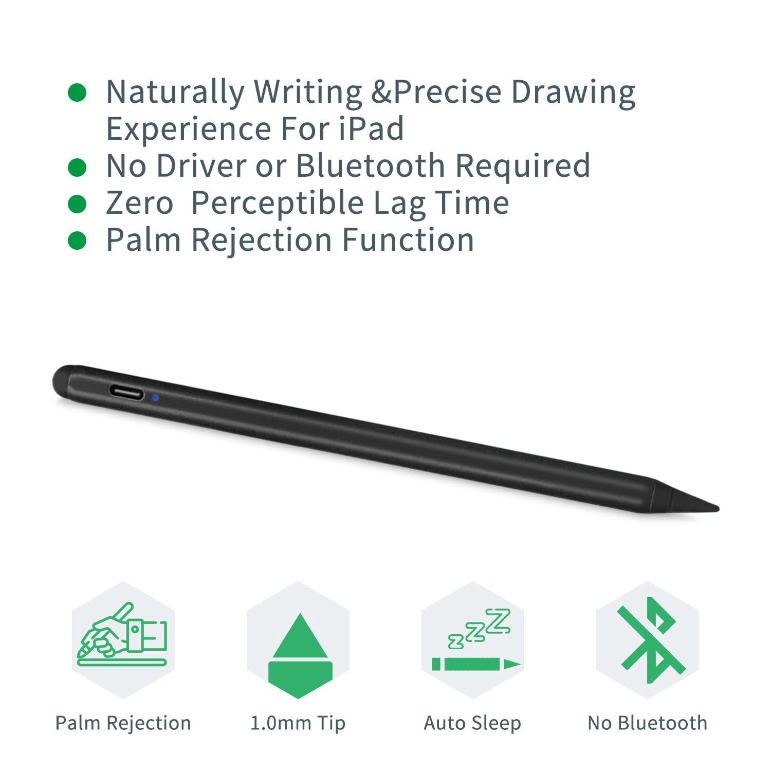 Amazon.com: iPad A16 Pencil with Fast Charging, Palm Rejection