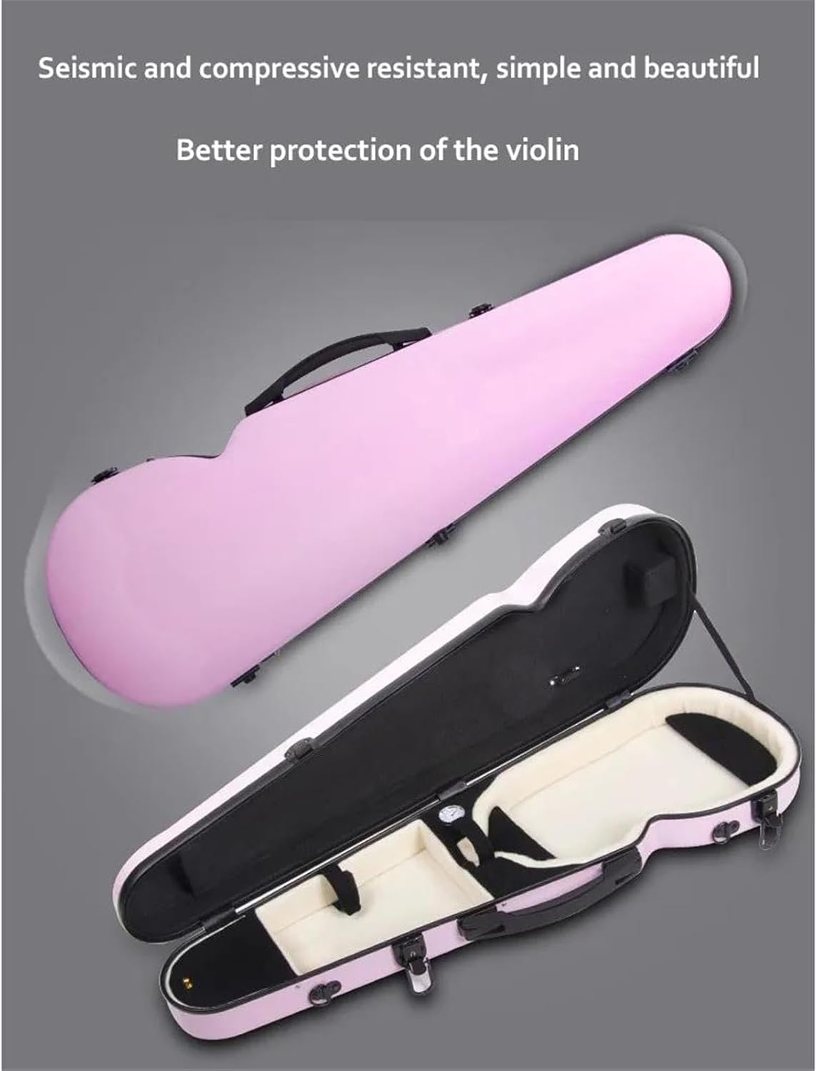 4/4 バイオリン三角ケースマルチカラーバイオリンボックス