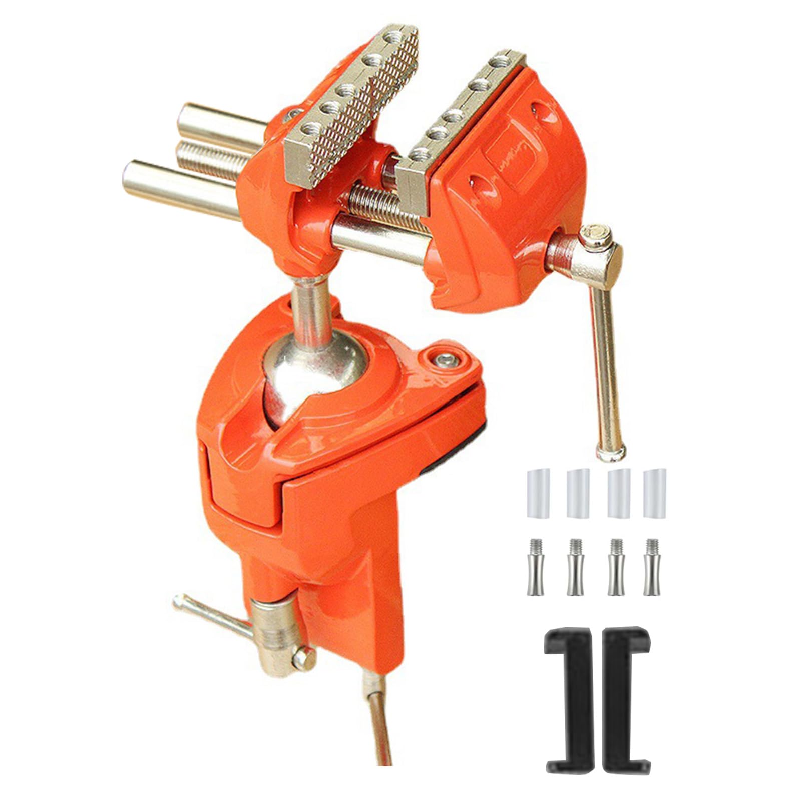 Étau multi-angle en fonte d'acier moulé et base pivotante 360