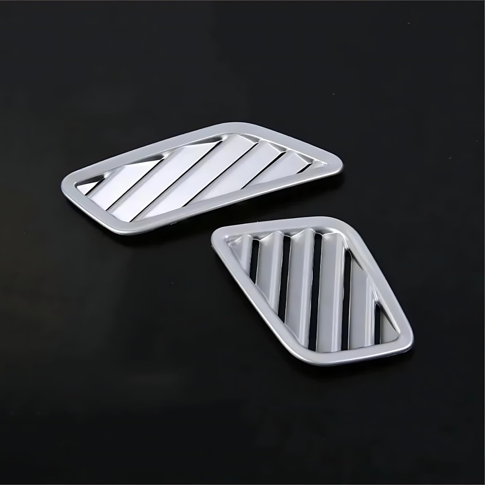 Dashboard Outlet Cover Compatible with for Q5 2018-2023 LHD Car Dashboard Upper Air Vent Trim Frame Air Outlet Decorative Cover Sticker