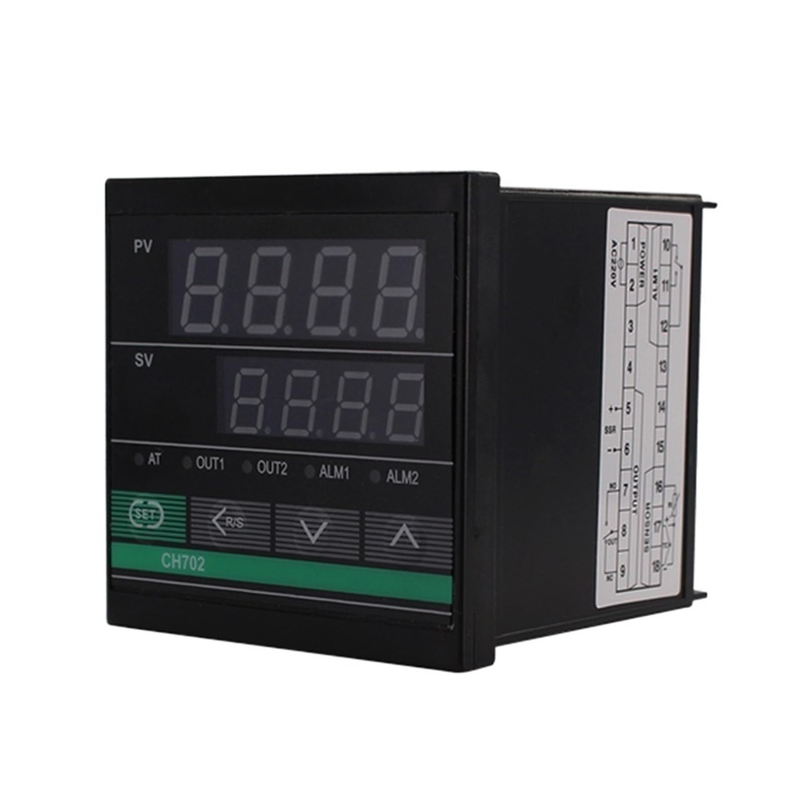 mXCDtRptJ 72 * 72 PID Digital Industrial Temperature Controller Oven Thermostat CH702 220V ALL Input Relay and SSR Output