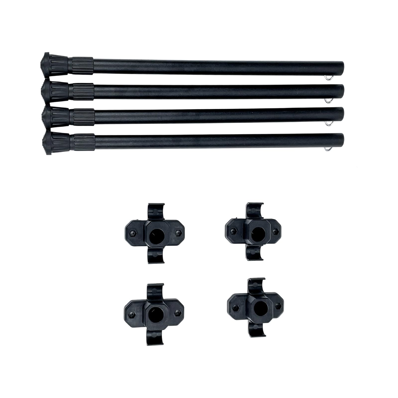 Pieds de table d'extérieur télescopiques pour stabiliser votre table sur sol meuble