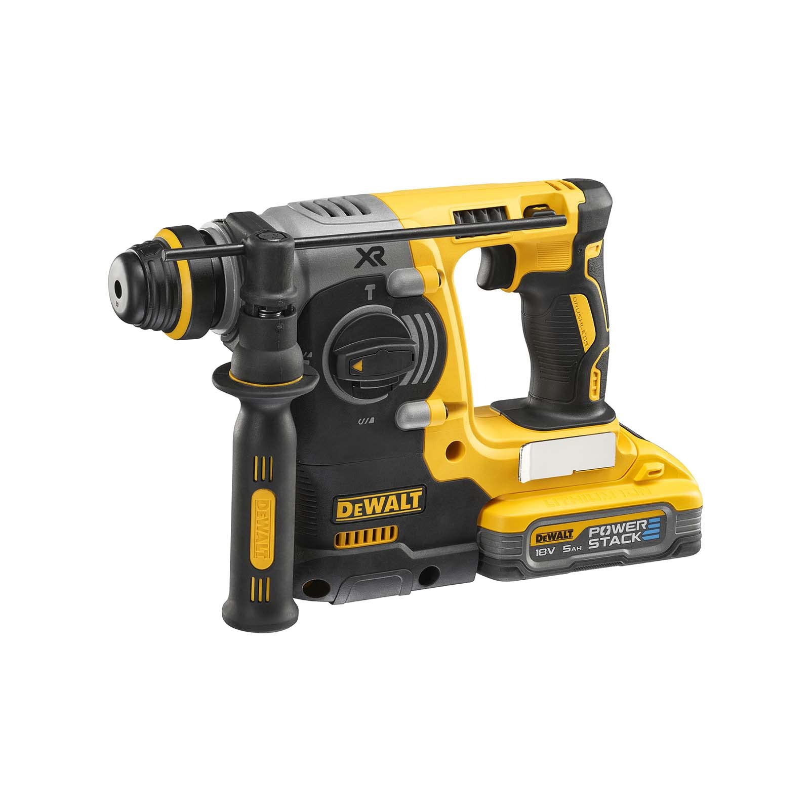 DEWALT Martillo Electroneumático sin escobillas XR 18V SDS plus® 2 per artigiani e fai da te, per lavori precisi e rapidi