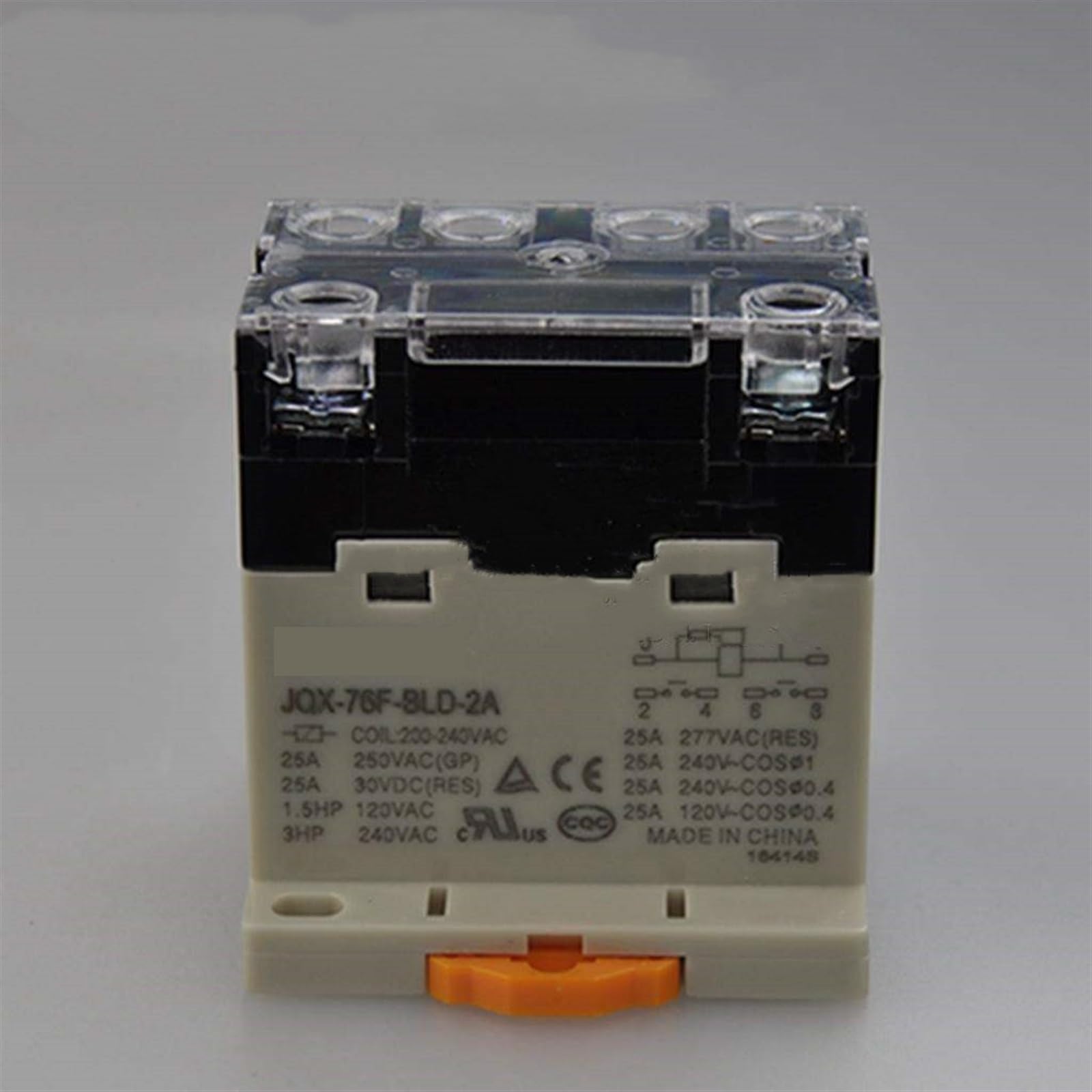 JQX-76F-BLD-2A-24VAC relais de commutation haute tension 400VAC triphasé - 2