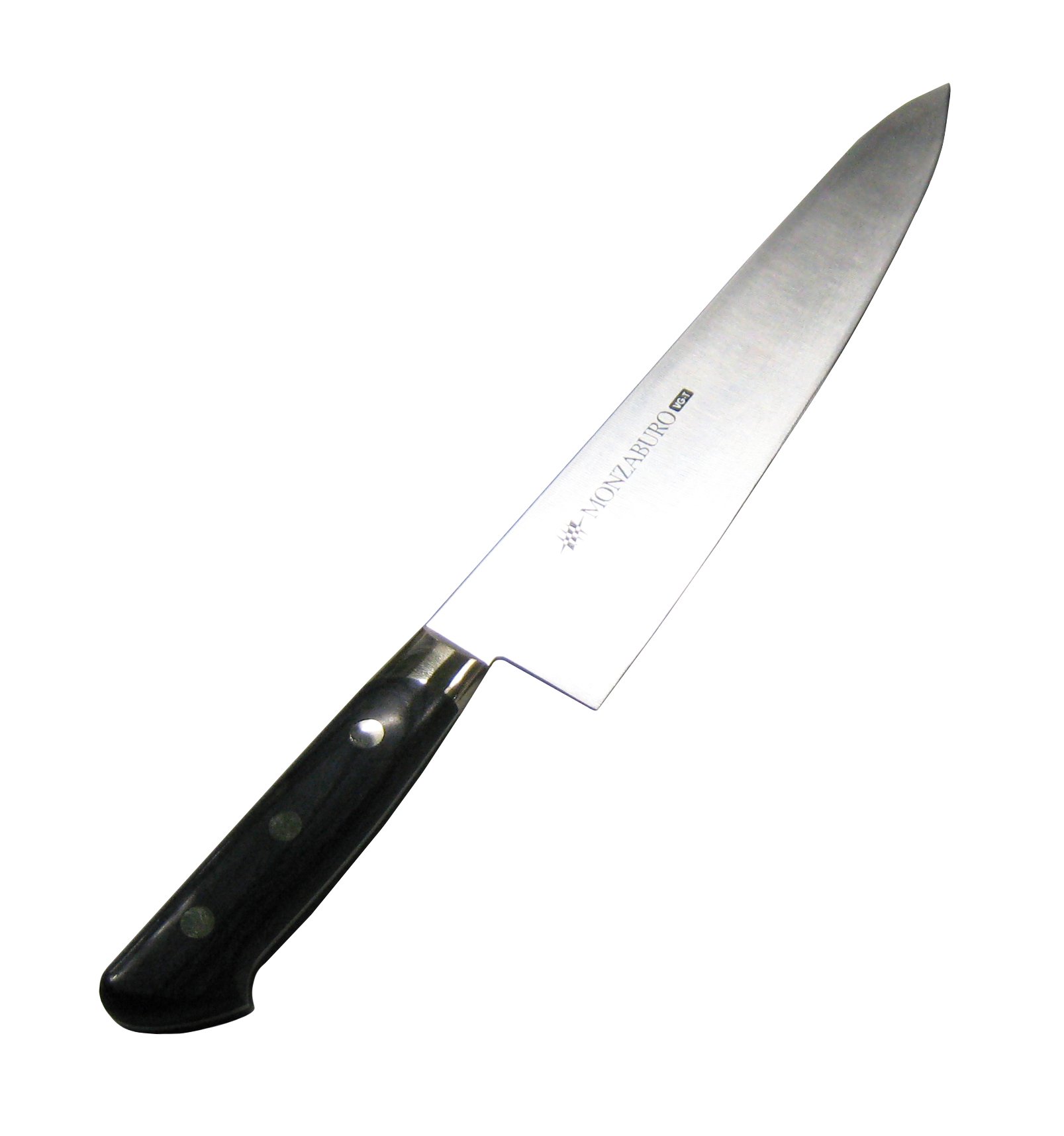 Amazon.co.jp: MONZABURO VG-T(ツバ付)牛刀 27cm : Home & Kitchen